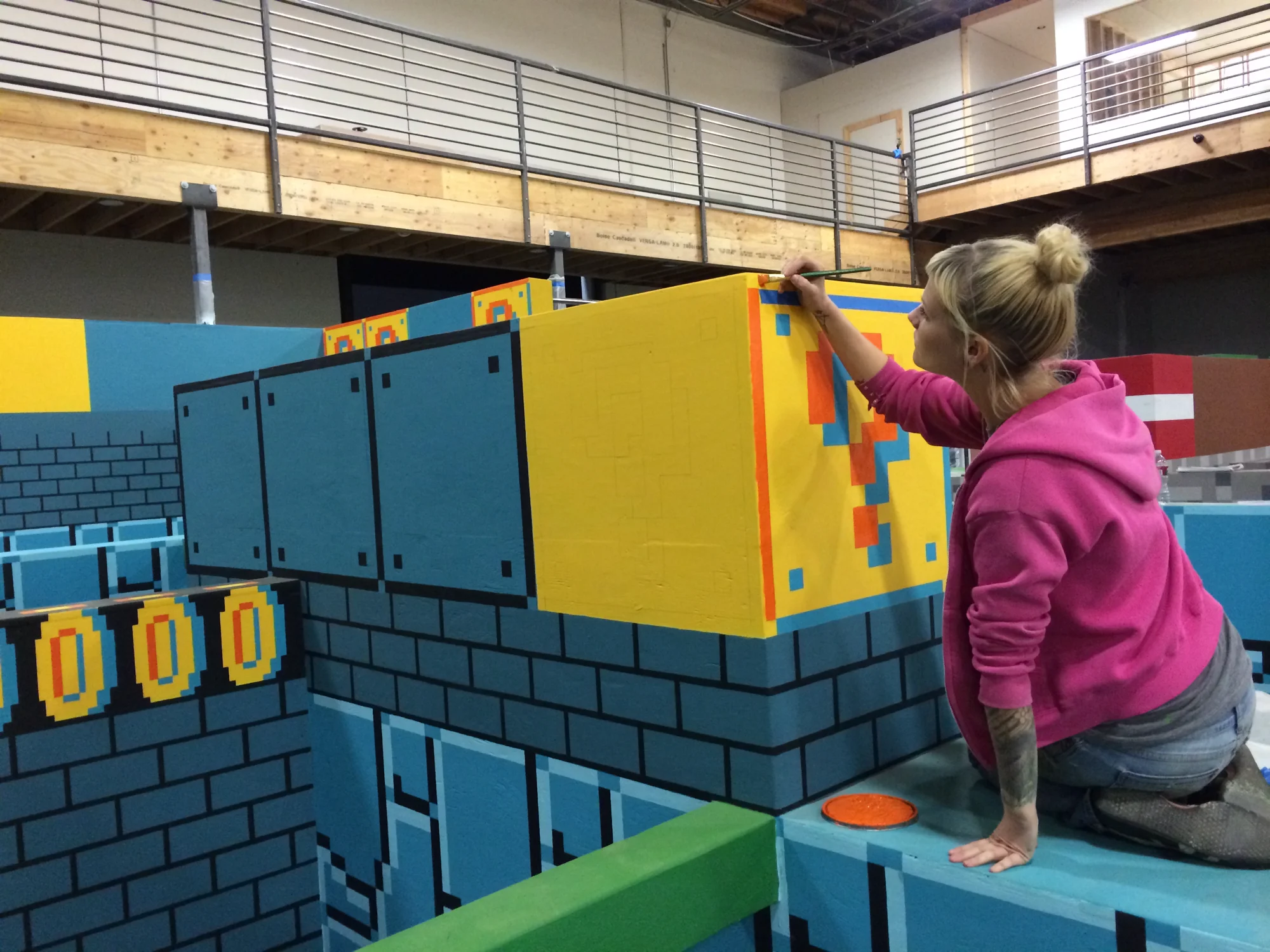 Super Mario Parkour Gym