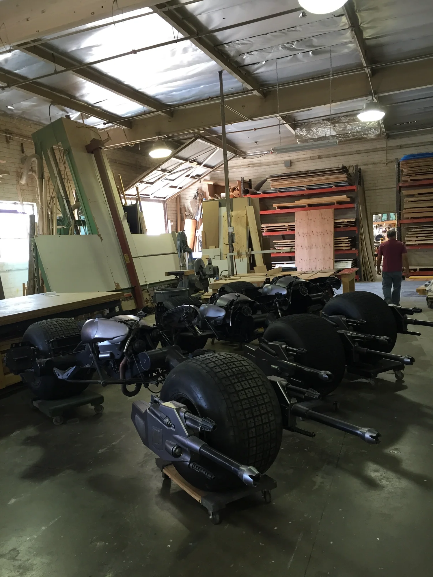 Dark Knight Batpod Attachments