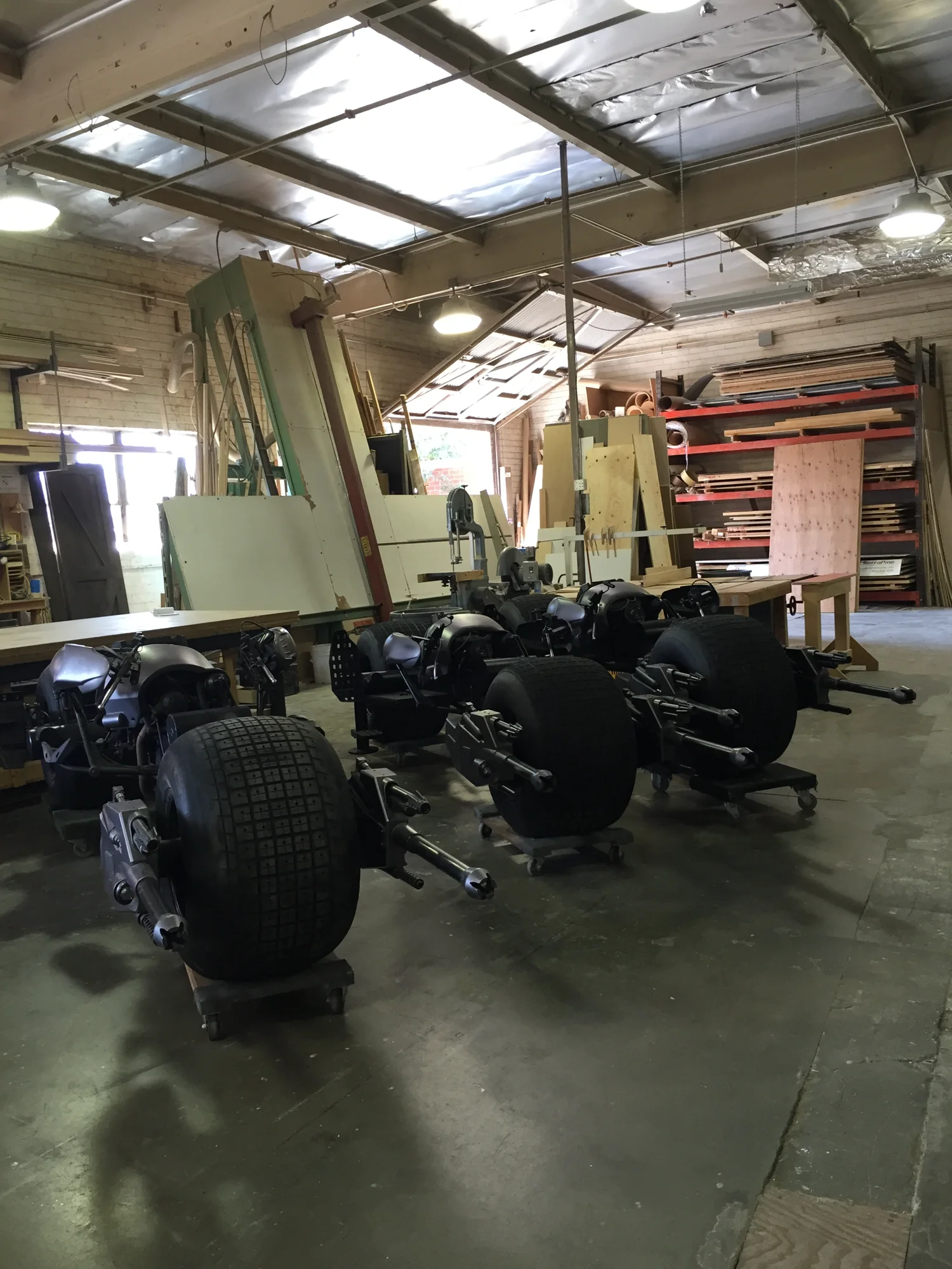 Dark Knight Batpod Attachments