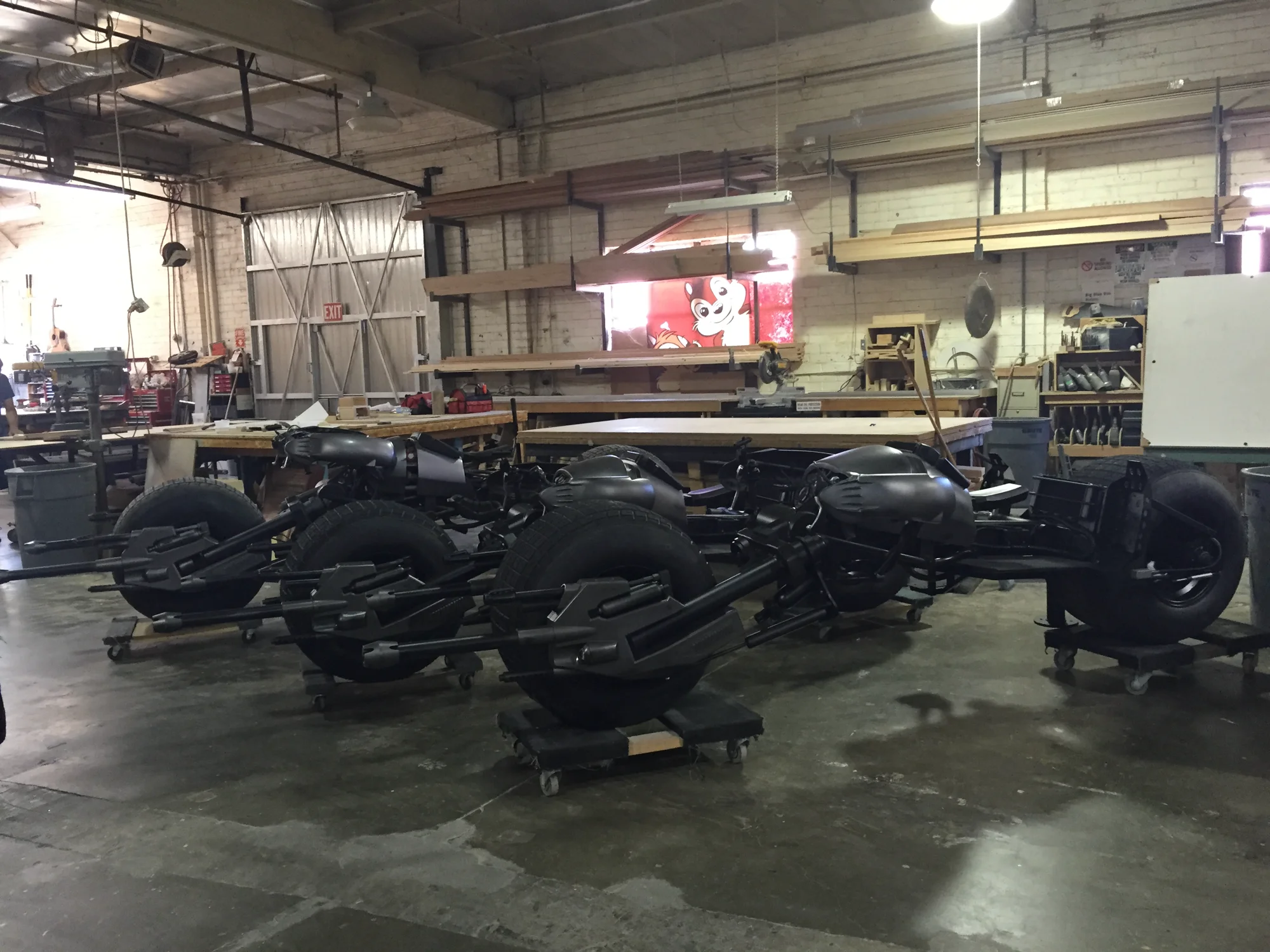 Dark Knight Batpod Attachments